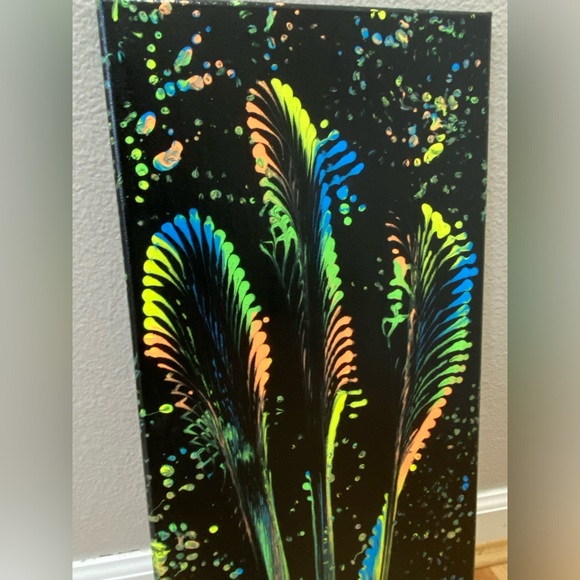 10” x 20” Original Acrylic Painting - Picture 3 of 5